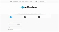 Desktop Screenshot of antifacebook.net