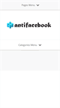Mobile Screenshot of antifacebook.net